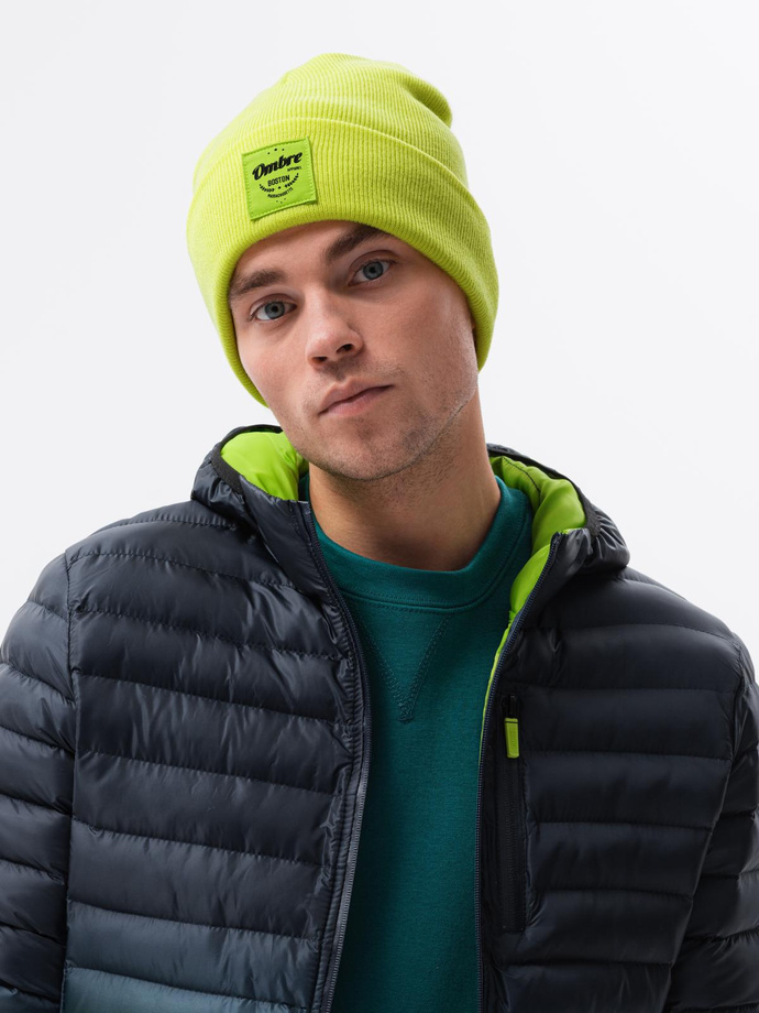 Men's hat - lime H103