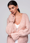 Women's sweater LW-SWCD-0103 - rose