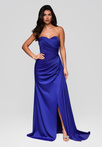 Evening dress LA-OM-DLR237 blue