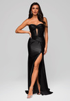 Evening dress LA-OM-DLR229 black