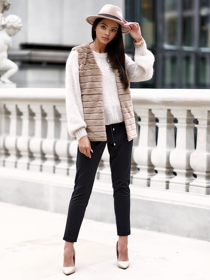 Women's vest VLR008 - beige