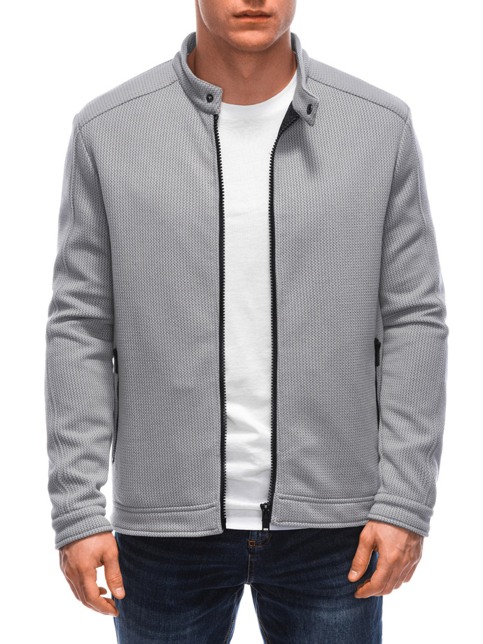 Men's transitional jacket EM-JANP-0100 - gray V1