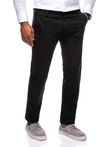 Spodnie męskie chino P1478 - czarne