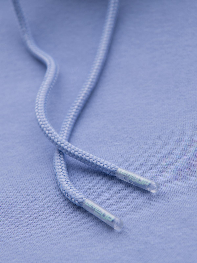 Unisex sweatshirt with hood and pockets - lavender V9 OU-SNBC-0105
