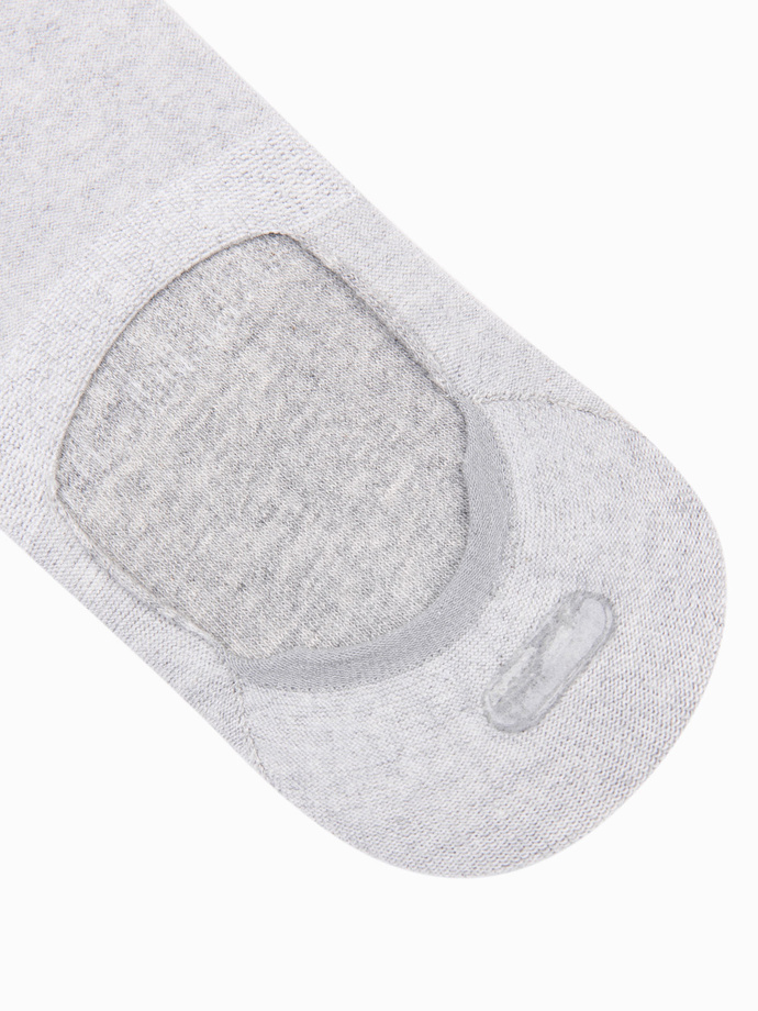 Men's foot socks 4-pack - grey-black OM-SOSS-0104