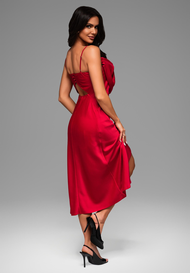 Evening dress LA-OM-DLR071 - red