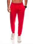 BASIC men's uniform sweatpants joggers - red V4 EM-PABS-0108