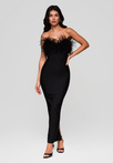 Evening dress LA-OM-DLR239 black