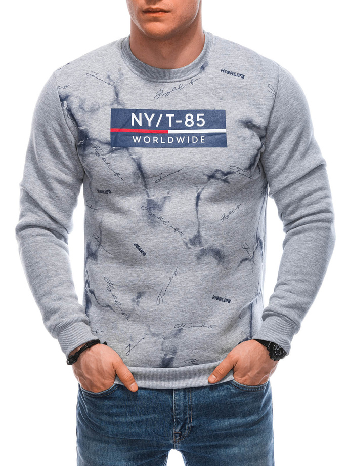 Men's sweatshirt B1658 - grey