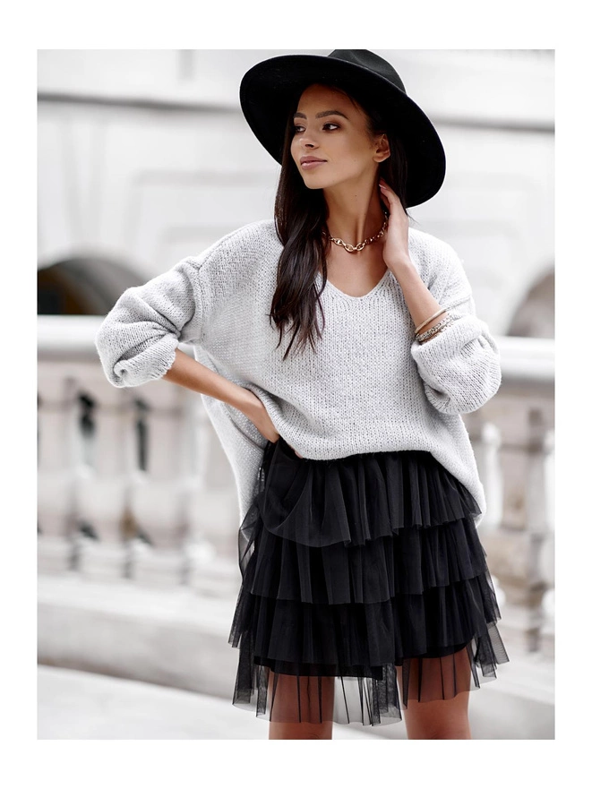 Women's skirt GLR017 - black