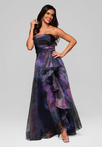 Evening dress LA-OM-DLR230 blue