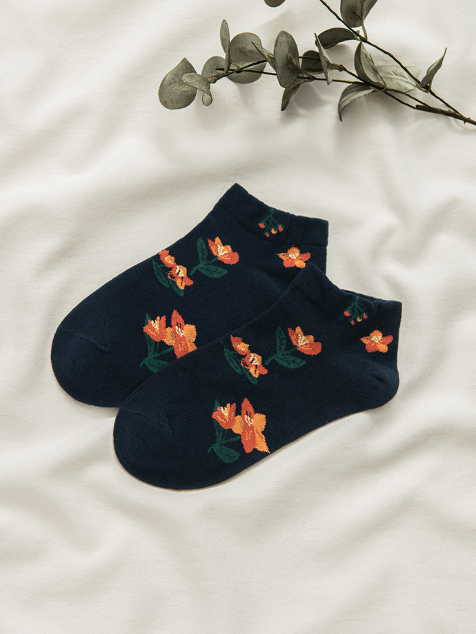 Women's socks ULR399 - navy