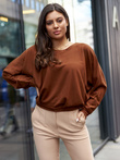 Women's blouse LLR021 - brown