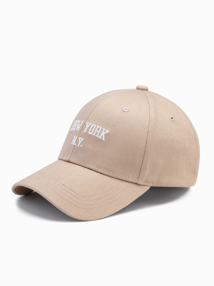 Men's baseball cap H172 - beige