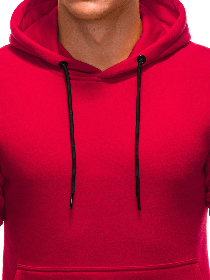 Men's hoodie EM-SSNZ-22FW-018 V4 - red