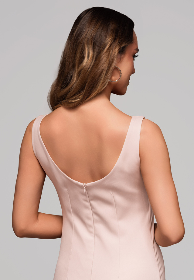 Evening dress LA-OM-DLR116 - beige