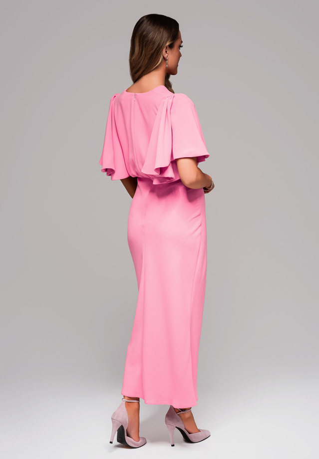 Evening dress LA-OM-DLR096 - pink