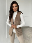 Women's vest VLR012 - beige