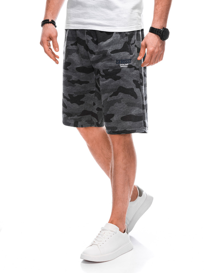 Men's sweatshorts W442 - grey