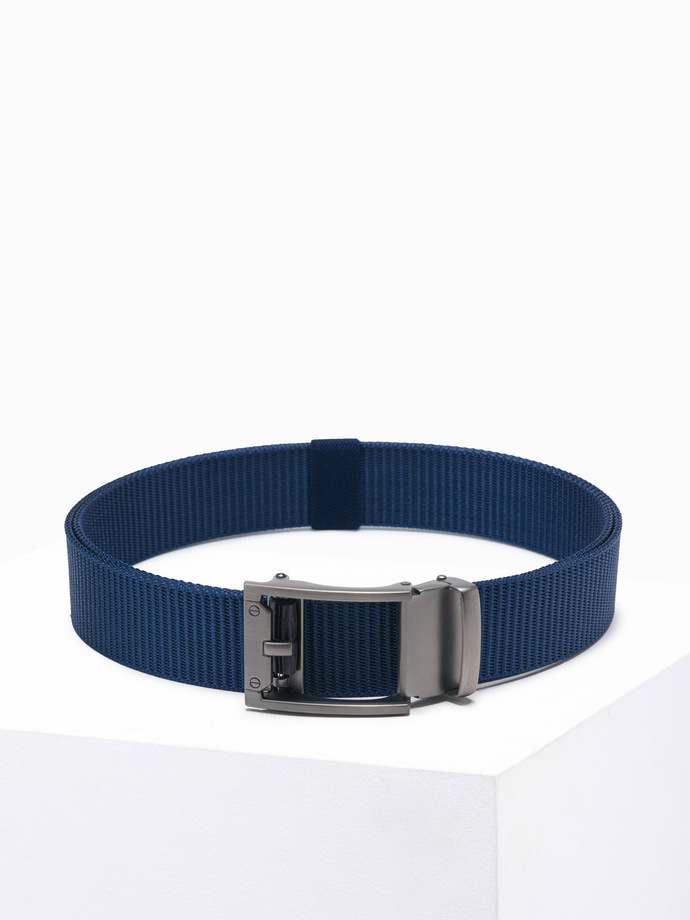 Men's belt A828 - navy