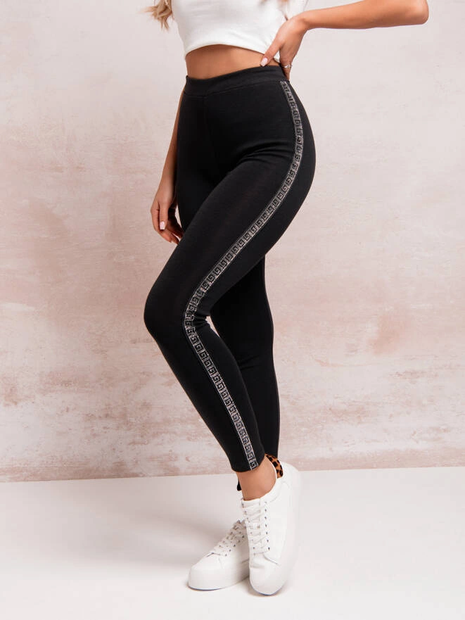 Women's leggings PLR263 - black