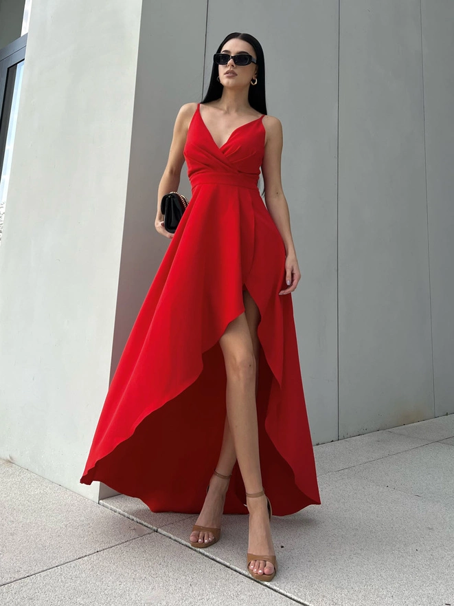 LOVE maxi dress DLR164 - red