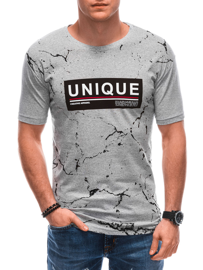 Men's t-shirt S1793 - grey