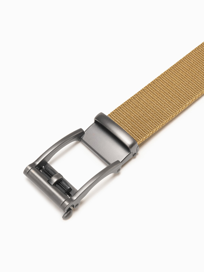 Men's belt A829 - beige
