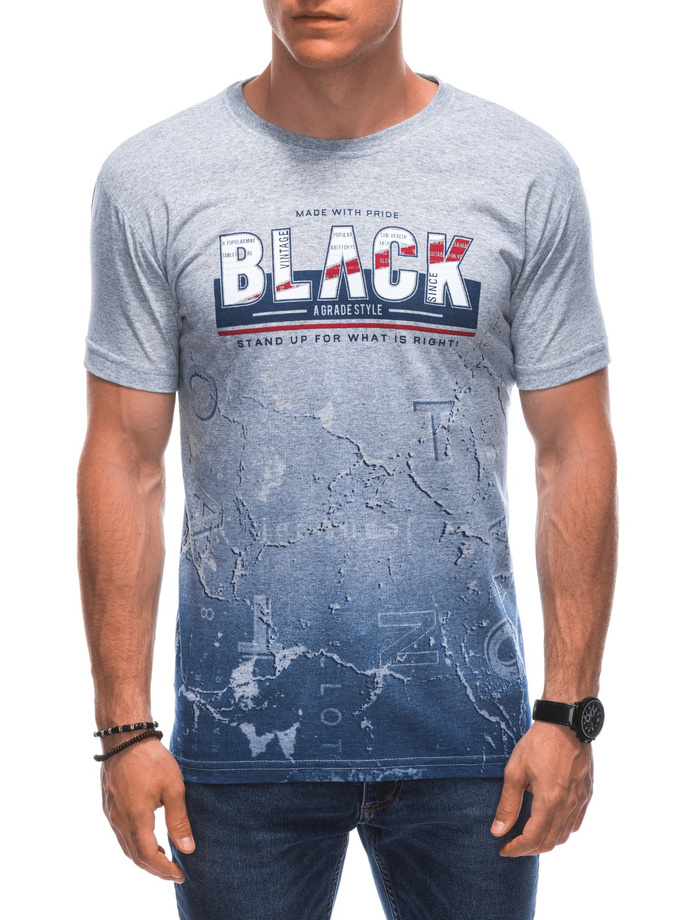 Men's t-shirt S1878 - grey