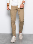 Men's pants chinos - beige P1059