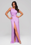 Evening dress LA-OM-DLR184 - light purple