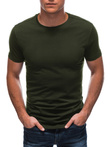 T-shirt męski basic EM-TSBS-0100 - oliwkowy