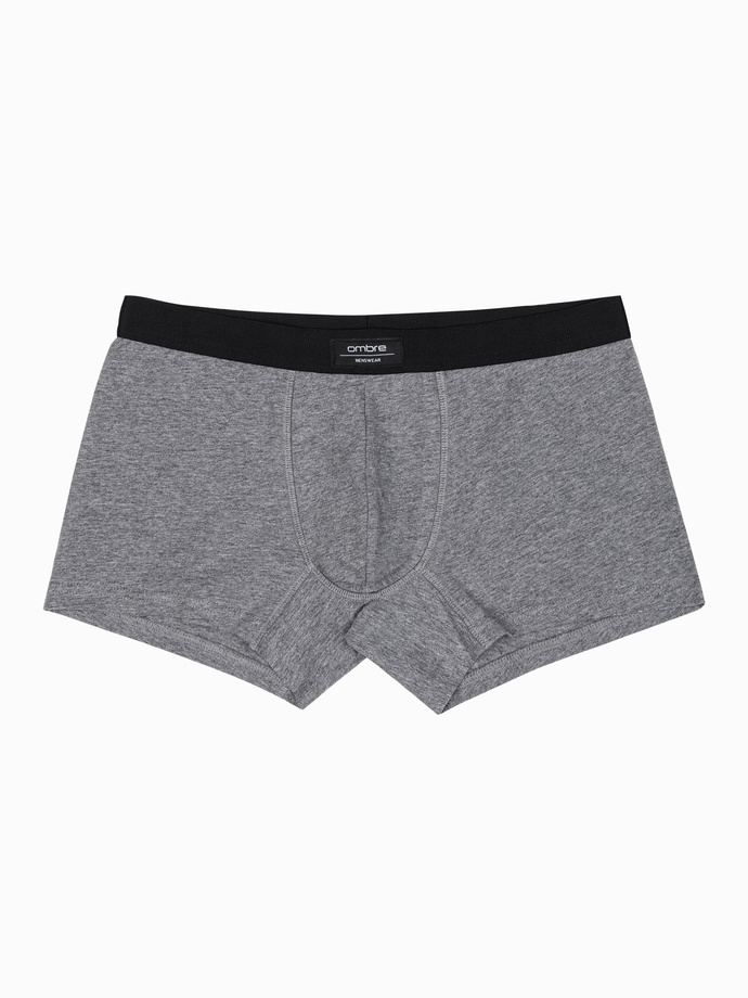 Men's underpants - grey melange U286