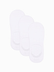 Skarpety męskie stopki 3-pak - białe V4 OM-SOSS-0103