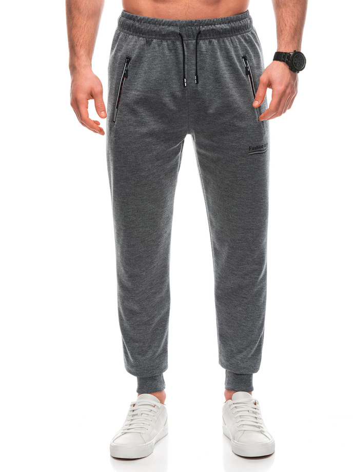 Men's sweatpants P1434 - grey