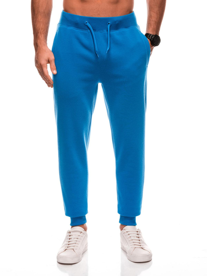 BASIC men's uniform jogger sweatpants - blue V1 EM-PABS-0108