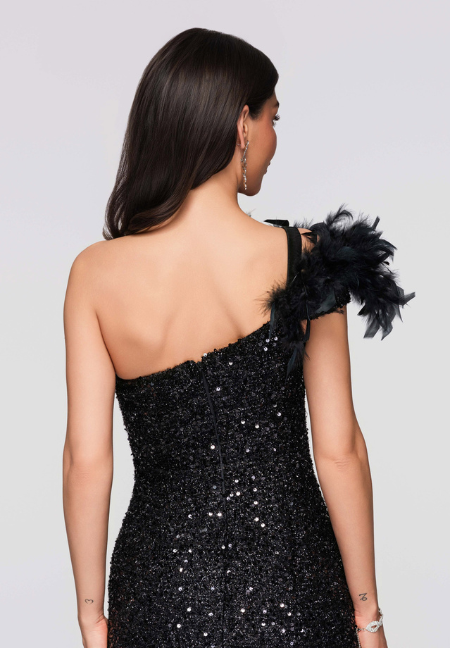 Evening dress LA-OM-DLR279 - black