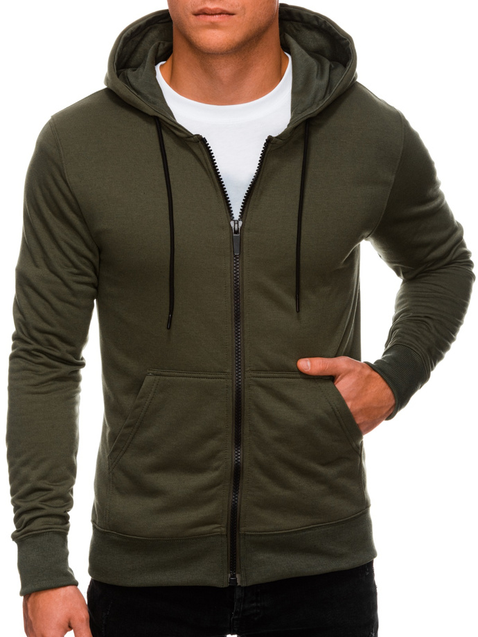 Men's hoodie B1211 - olive