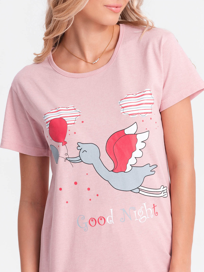 Women's pyjamas ULR261 - pink