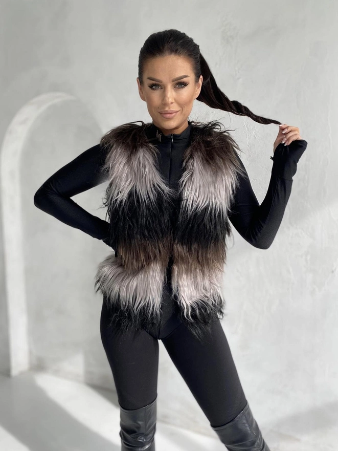 Women's vest VLR010 - graphite