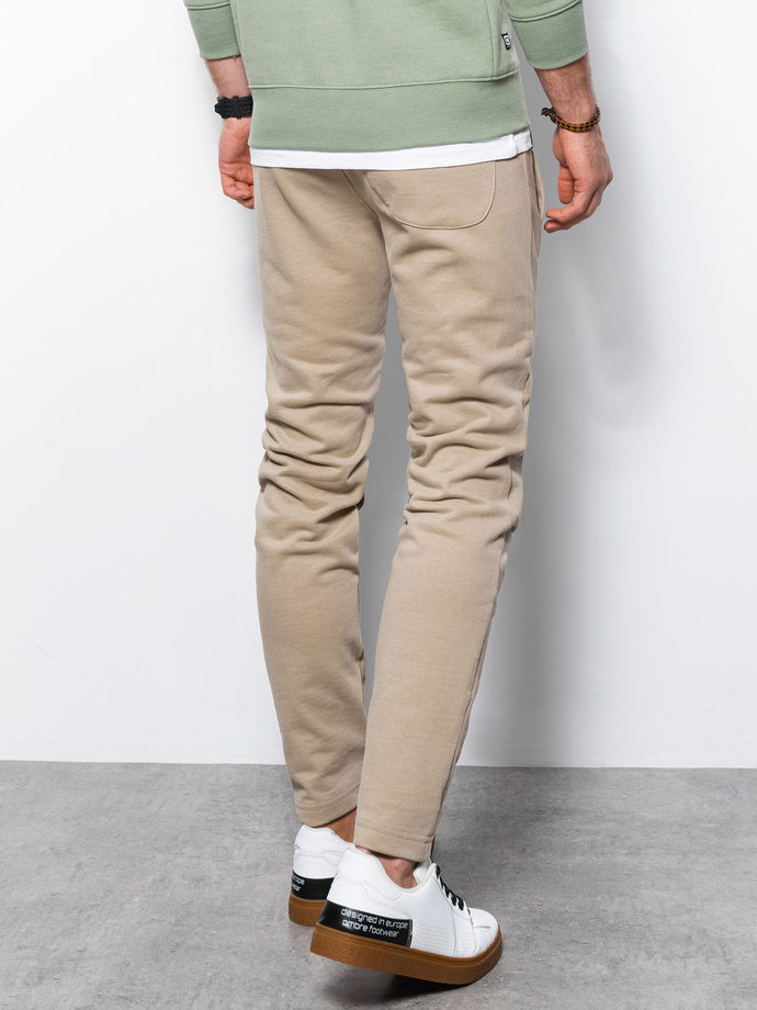 Men's sweatpants - beige P946