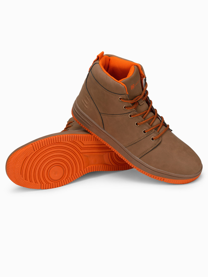 Men's sneakers - camel T311