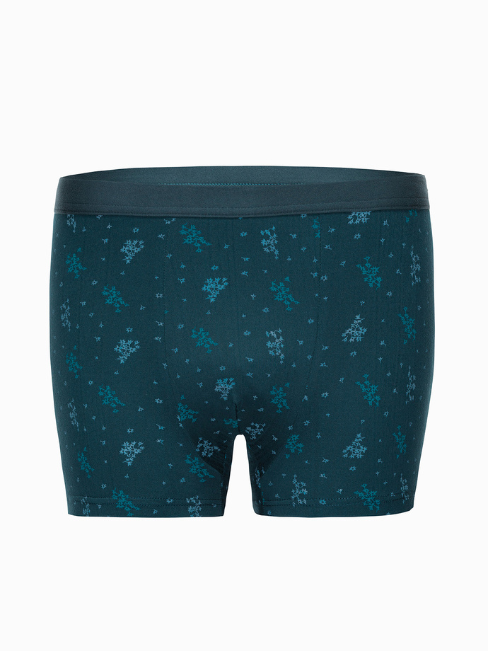 Men's boxer shorts U520 - turquoise