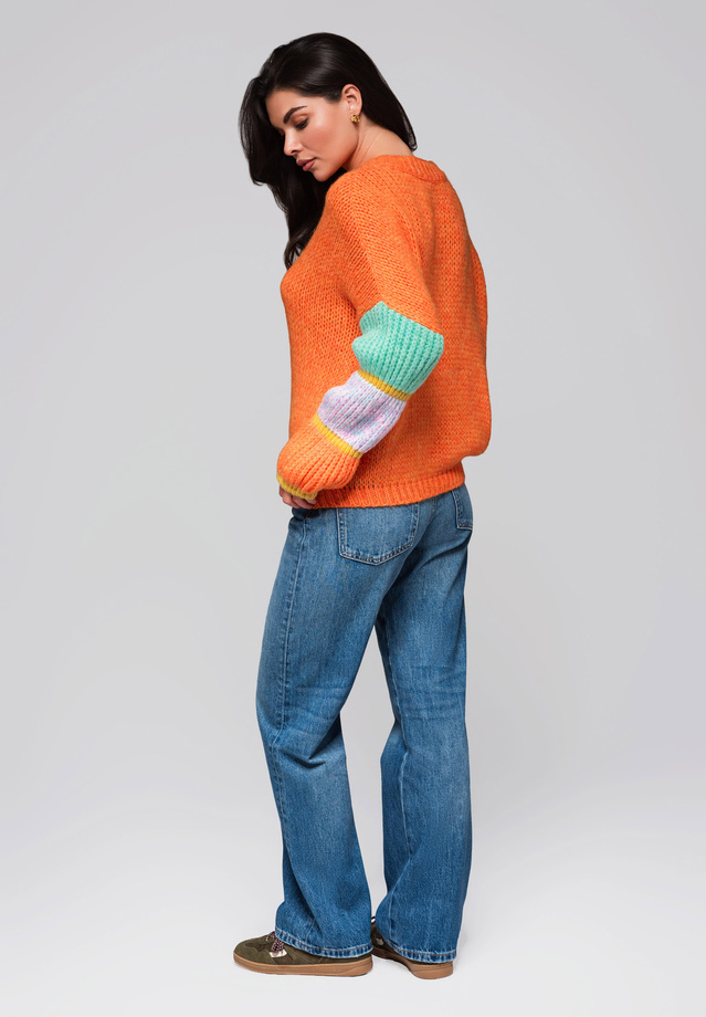 Women's sweater LW-SWSW-0107 - orange