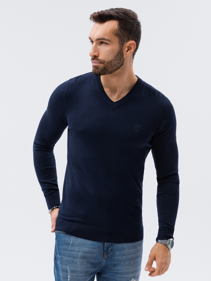 Men's sweater - navy E191