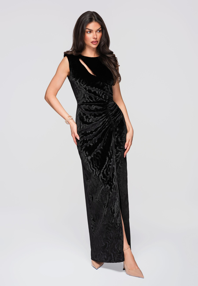 Evening dress LA-OM-DLR290 - black