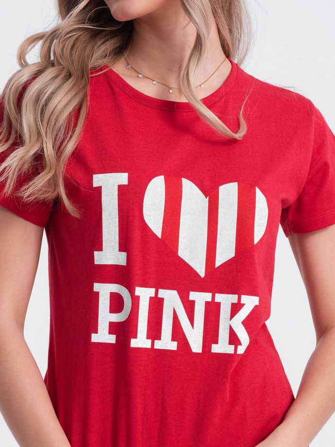 Women's pyjamas ULR279 - red