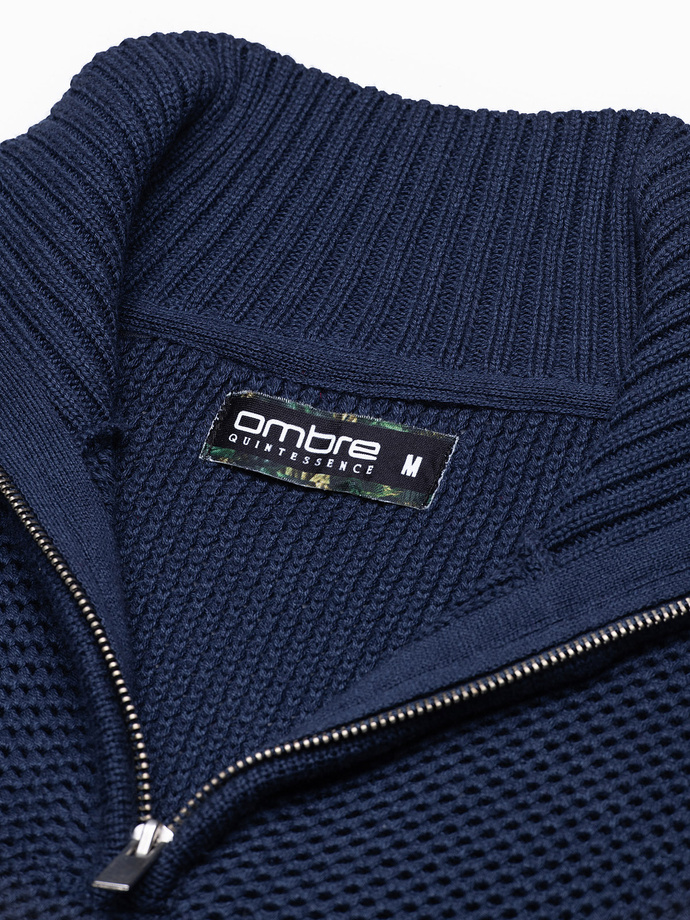 Men's sweater - dark blue E194