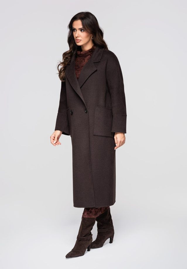 Płaszcz damski LARICA OW-COLC-0110 v1 - mocha