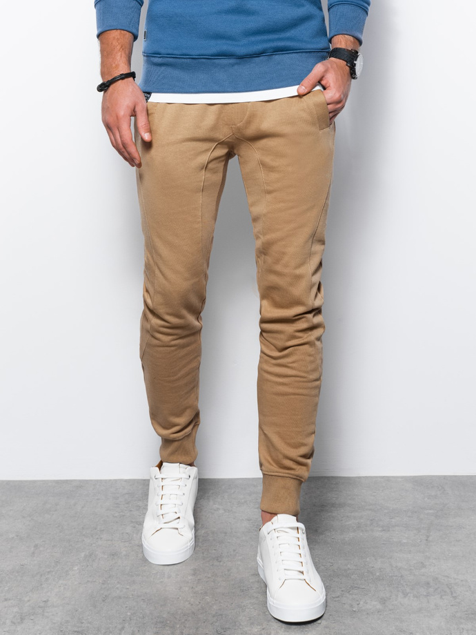 Men's sweatpants - coffee P948